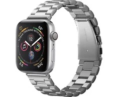 Išmaniojo laikrodžio Apple 1/2/3/4 dirželis, Sidabrinės spalvos, 42/44mm
