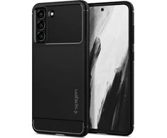 Dėklas SPIGEN ARMOR SAMSUNG S21 FE Juodas