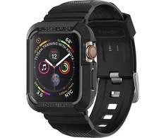 Išmaniojo laikrodžio Apple 4 dirželis, Juodos spalvos, 44mm