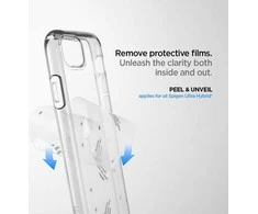 Dėklas Spigen SPIGEN ULTRA HIBRID IPHONE 11 KRIZINIS CLEAR