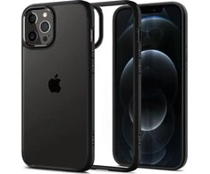 Spigen Ultra Hybrid dėklas skirtas Apple iPhone 12, spalva - Matte Black