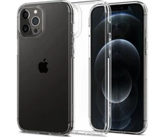 Spigen Ultra Hybrid dėklas skirtas Apple iPhone 12 Pro Max, spalva - Crystal Clear