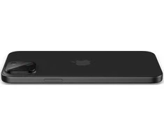 Spigen Glass tR Optik 2 vnt., juodos spalvos - iPhone 15/15 Plus/14/14 Plus