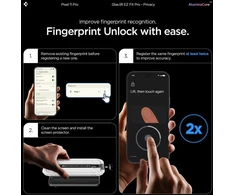 PRIVATUMĄ UŽTIKRINANTIS STIKLAS Spigen GLAS.TR EZ FIT PRO AC 2-PACK GOOGLE PIXEL 9 / 9 PRO / 10 PRO / 11 PRO PRIVACY