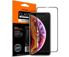 Spigen Glass FC HD 1 Pack, juodas - iPhone 11 Pro Max/iPhone XS Max