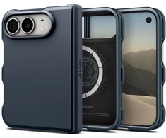Dėklas Spigen TOUGH ARMOR MAG MAGSAFE IPHONE DUO METAL SLATE