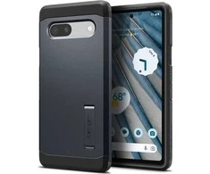 Dėklas Spigen Tough Armor, metalinio skalūno spalva - Google Pixel 7a