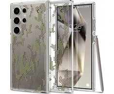 Dėklas Spigen Ultra Hybrid, digital camo - Samsung Galaxy S24 Ultra