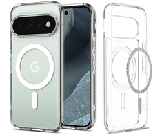 Dėklas SPIGEN ULTRA HYBRID MAG MAGSAFE GOOGLE PIXEL 11 PRO SKAIDRUS/Baltas