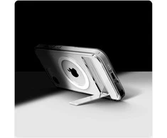 Dėklas Spigen Ultra Hybrid S MagSafe, skaidrus baltas - iPhone 16e