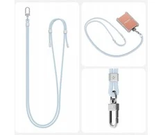 Dirželis Spigen Universal Cross Body Strap 2 1 Pack, mute mėlynas