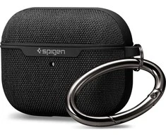 Spigen AirPods Pro dėklas Urban Fit ASD00572 Juodas, Polikarbonatas, Įkrovimo Dėklas, Dėklas nuo įbrėžimų, Apple AirPods Pro