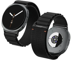 Spigen WBF1 DIRŽELIS Samsung Galaxy WATCH 8 / 9 / CLASSIC (40 / 44 / 46 MM) Juodas