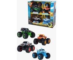 Monster Jam Mechanix 1:32 Build N ReBuild 4 pk GD ETL MD ZB