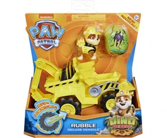 Spin Master Paw Patrol Dino Rescue Rubbles Base Vehicle Toy Vehicle (Geltona/Juodas)
