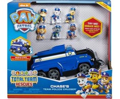 Spin Master PAW Patrol Total Team Rescue Vehicle - Chase žaislinė transporto priemonė