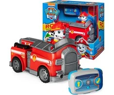 Spin Master Spin Master Paw Patrol nuotoliniu būdu valdomas gaisrinis automobilis Marshall + universalus nuotolinio valdymo pultas