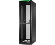 APC NETSHELTER SX GEN 2, 42U SERVER RACK ENCLOSURE 600MM X 1070MM W/ SIDES Juodas