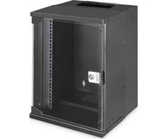 Spinta Digitus Rack Digitus 9 HE Wall Mounting unm. Pro Juodas
