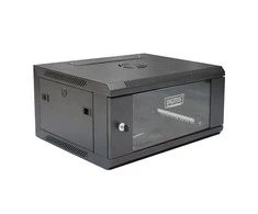 Assmann Electronic DIGITUS DN-W19 04U/450/B Sieninė spintelė 4U 600x450mm juodas RAL 9004