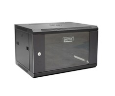 Assmann Electronic DIGITUS DN-W19 06U/450/B Sieninė spintelė 6U 600x450mm juodas RAL 9004