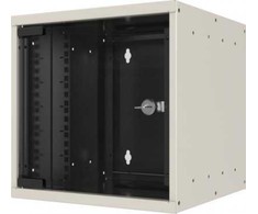 Efb Elektronik Spinta EFB 25,4cm 10Zoll 6HE Wandgeh�use Tiefe 300 mm 1-teilig vormontiert RAL9010