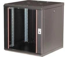 Equip 19 Netzwerkschrank Glastr PM 600x600mm 12HE juodas
