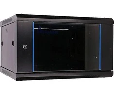 Extralink EX.7225-6U 600x450 Juoda | Spinta stovas | montuojamas ant sienos
