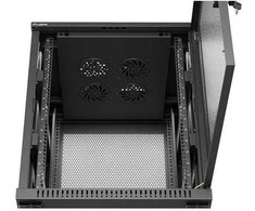 Lanberg szafa rack stojąca 19" 15U 600x600 juoda drzwi perforowane