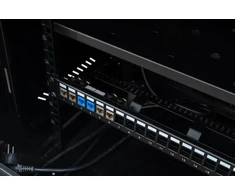 Spinta Incobex RACK 19 wisząca 15U 600x450 Seria: ALL IN ONE (Drzwi szklane, juoda) (INL-RW-15U-6045-S-C)