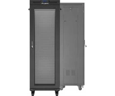 LANBERG Rack spintelė 19 laisvai stovinti 37U 800x800 plokščia pakuotė su tinklelio durelėmis LCD juodas