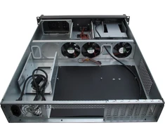 Spinta Inter-Tech Rack Juodas Ipc 2U-2098-Sl