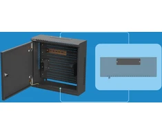 Spinta Lanberg Instalacyjna TPR 10'' su płytą MESH 400X400X140 juoda (złożona) (WAT1-4014-00B)