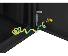 Lanberg | Rack spintelė 19" prie sienos montuojama 4U+3U/540x200 žemo profilio | WAF1-5203-04-00B | Juodas