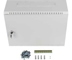 Lanberg | Rack spintelė, 19 colių, prie sienos montuojama, 4U+3U/540x200, žemo profilio | WAF1-5203-04-00S | Pilkas