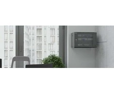 Lanberg sieninis 19" 6U 600x600 montavimo spintos kabinetas | WF01-6606-23B | Juoda