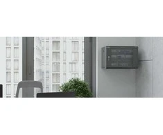 Lanberg Sieninė instaliacinė spintelė 19" 4U 600X600 | WF01-6604-00B | Juodas
