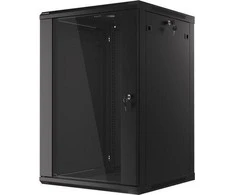 LANBERG WF01-6618-10B sieninis stovas 19 colių išmontuojamas plokščias paketas 18U/600x600mm juodas