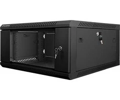 LANBERG WF01-6604-10B sieninis stovas 19 colių išmontuojamas plokščias paketas 4U/600x600mm juodas