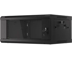 LANBERG WF01-6404-10B sieninis stovas 19 colių išmontuojamas plokščias paketas 4U/600x450mm juodas