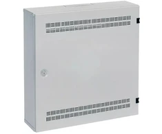 Spinta Solarix rozdzielacz SOHO LC-18 su listwami 2U, 4U i 11U 550x550x150mm pilka RAL 7035 LC-18-55-15-G