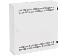 Spinta Solarix rozdzielacz SOHO LC-18 su listwami 2U, 4U a 11U 550x550x150mm balta RAL 9003 LC-18-55-15-W