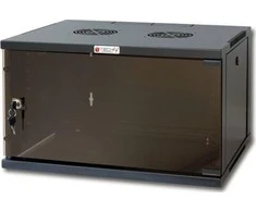 TECHLY 19inch Wall Network Rack 9U Gylis 600 Juodas Assembled