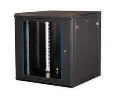 Spinta Value 48,26 cm 19 colių sieninis korpusas 12 U 600x600 mm juodas rinkinys (26.99.0830)