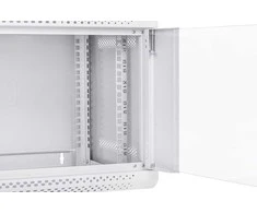 „NetRack“ spintelė, montuojama ant sienos, RACK spintelė, 19,6U, 400 mm, ECO-Line*, pilkos stiklinės durys
