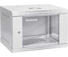 „NetRack“ spintelė, montuojama ant sienos, RACK spintelė, 19,6U, 400 mm, ECO-Line*, pilkos stiklinės durys