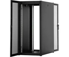 Digitus Spintelė Hyperice Tinklinė spintelė stovi Hyper Pro 19" 26U stelažas 600x1000, priekinės durys perforuotos, juoda, 1000kg