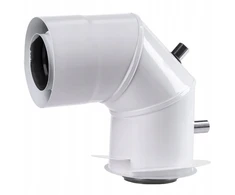 SpiroFlex 60/100 adapteris su lašų surinktuvu baltas