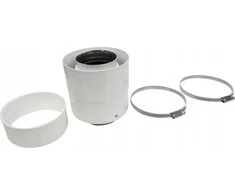 SpiroFlex 60/100 AR adapteris baltas