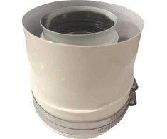SpiroFlex 60/100 AR adapteris baltas